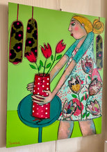 Charger l'image dans la galerie, Simsa, Le bouquet de tulipes rouge, 2026