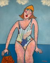 Charger l'image dans la galerie, Simsa, Pauline à la plage, 2023