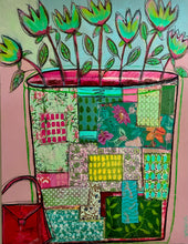 Charger l'image dans la galerie, Simsa, Les tulipes vertes, 2025