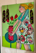 Charger l'image dans la galerie, Simsa, Le bouquet de tulipes rouge, 2026
