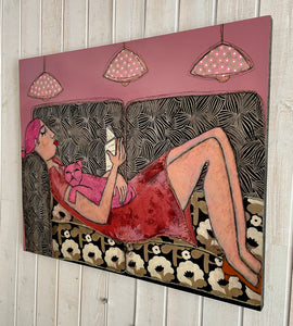Patricia SIMSA, Le chat, 2023