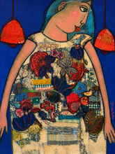 Charger l'image dans la galerie, Simsa, La robe à fleurs, 2026
