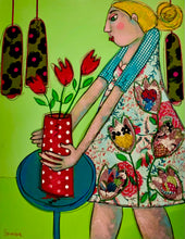 Charger l'image dans la galerie, Simsa, Le bouquet de tulipes rouge, 2026
